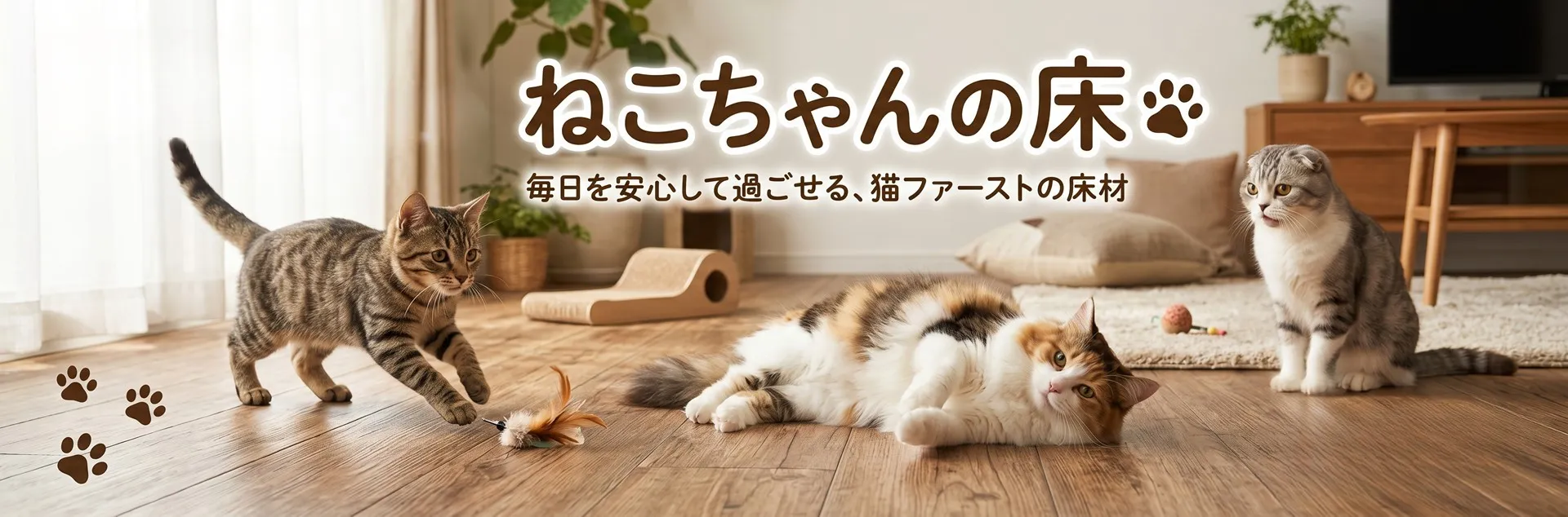 ねこちゃんの床