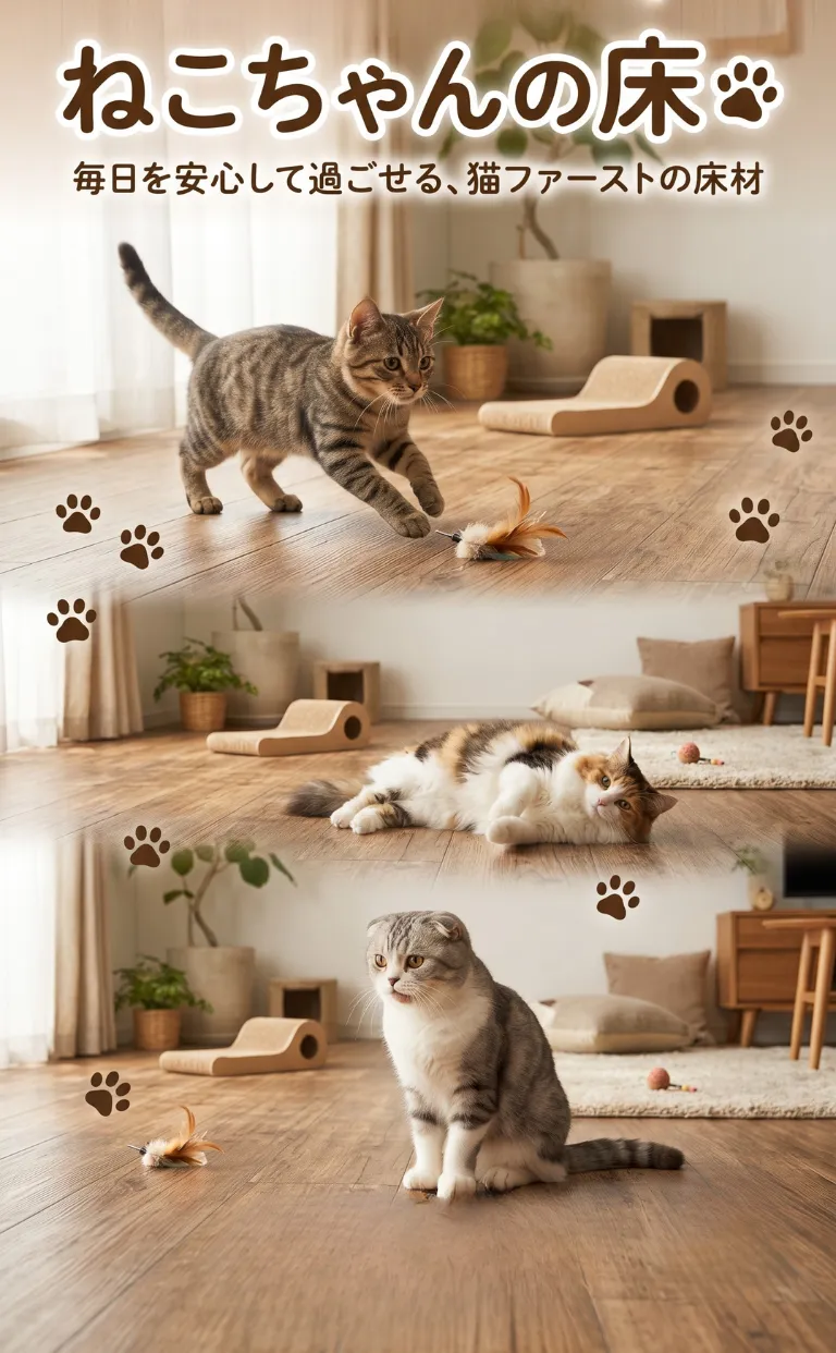 ねこちゃんの床